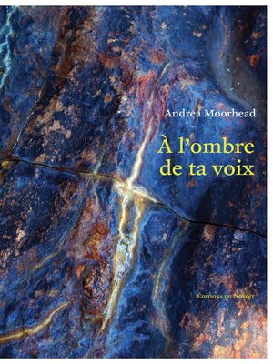 cover image of À l'ombre de ta voix